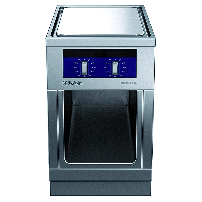 Gamma cottura modulare<br>thermaline 90 - Piastra elettrica Free-cooking (cottura diretta/indiretta) 1 lato operatore H 700