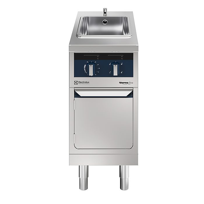Gamma cottura modulare<br>Aquacooker elettrico PLUS (cuocipasta/bagnomaria/sottovuoto), GN 1/1 - 1 lato operatore