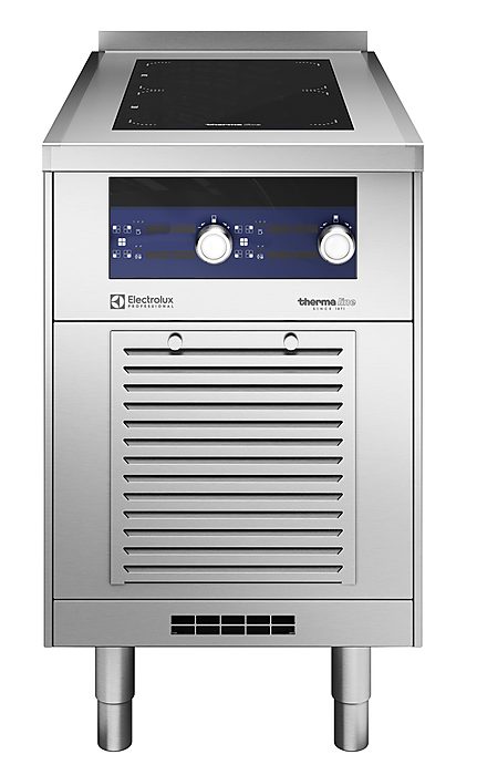 Gamma cottura modulare<br>Piano ad induzione tuttasuperficie 2 zone, vano chiuso, 1 lato operatore, alzatina, 500x900x700h mmon Closed Base, 1 Side, Backsplash, H=700