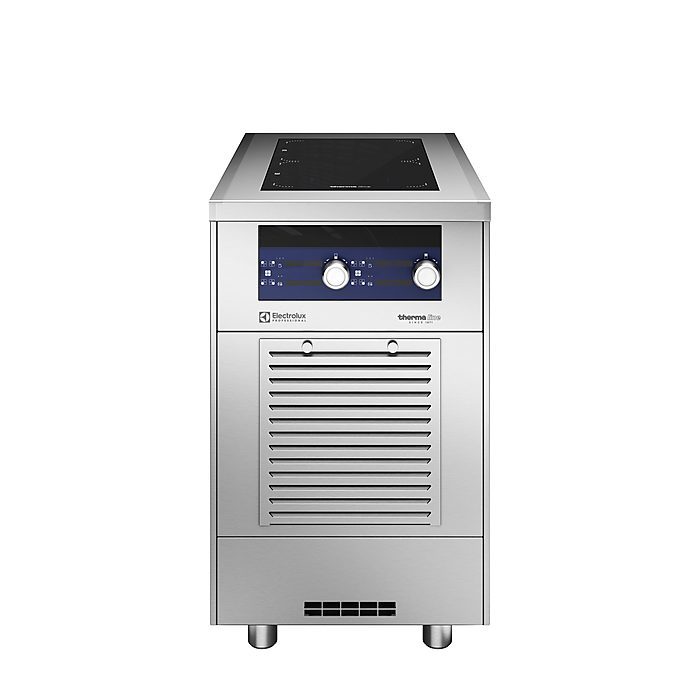 Gamma cottura modulare<br>Piano ad induzione tuttasuperficie 2 zone, vano chiuso, 1 lato operatore, 500x900x800h mm