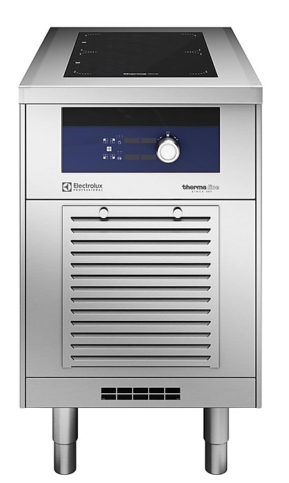 Gamma cottura modulare<br>Piano ad induzione tuttasuperficie 2 zone, vano chiuso, 2 lati operatore, 500x900x700h mm