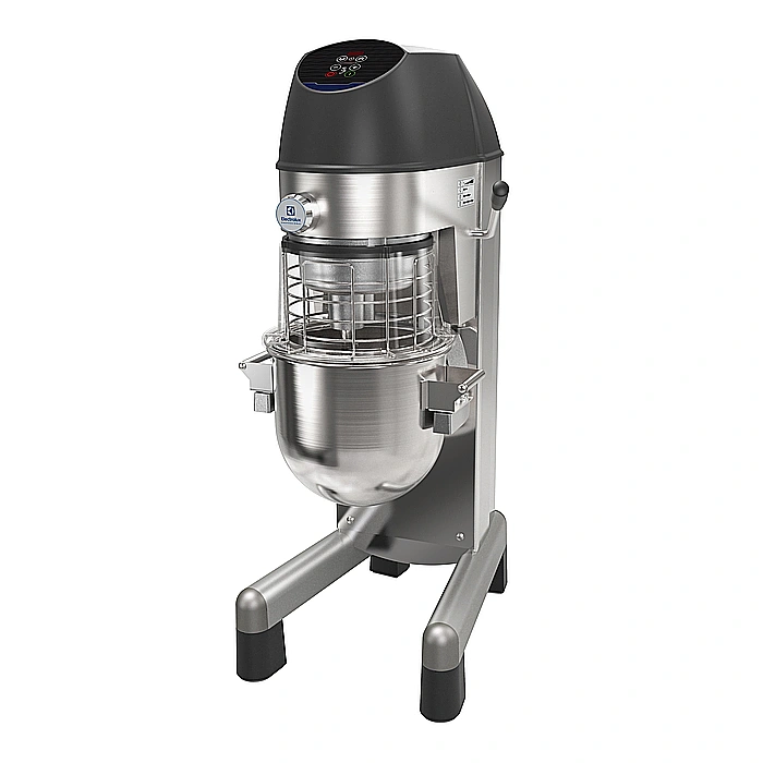Mescolatrice planetaria<br>Mescolatrice planetaria 20 lt a pavimento, INOX. Elettronica