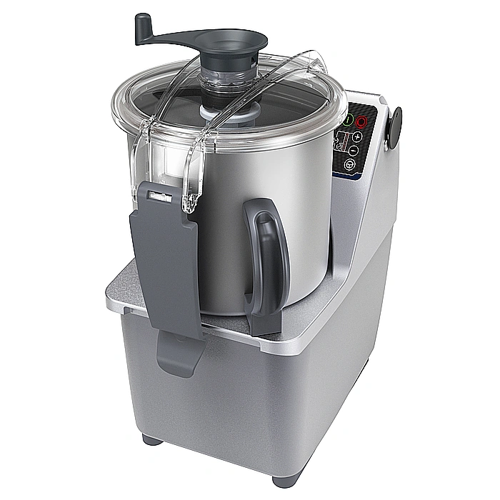 Cutter Mixer<br>Cutter mixer con vasca in INOX da 7 litri, velocità variabile - monofase