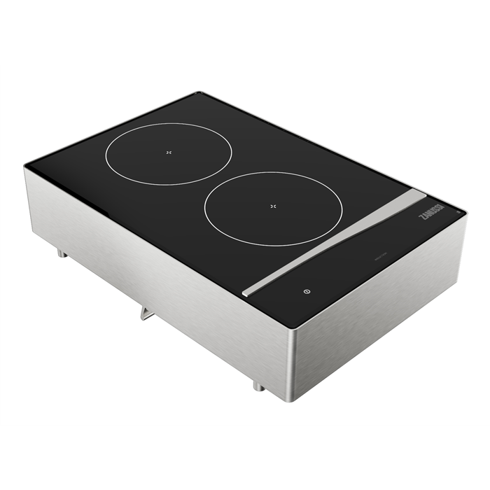 Plug In<br>Piano induzione due zone, da banco, monofase