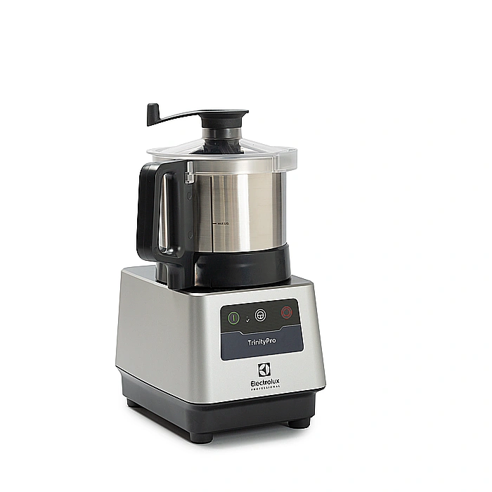 Cutter Mixer<br>Cutter mixer con vasca in acciaio inox da 3.6 litri, 1 velocità da 1500 giri/minuto