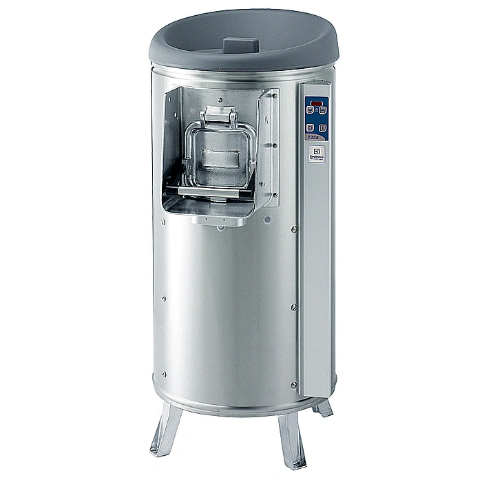 Pelatrici verdure<br>T25E - Pelatrice verdure 25 kg - disco & cilindro abrasivi, trifase
