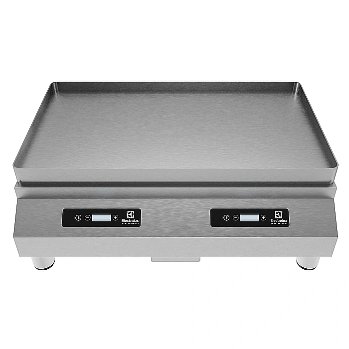 LiberoLight<br>Fry top a induzione, crosswise, piastra liscia in acciaio inox, 6000W