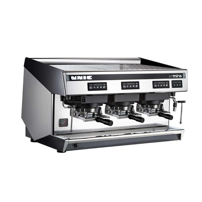 Coffee System<br>Traditional espresso coffee POD machine, 3 groups, 15.6 liter boiler