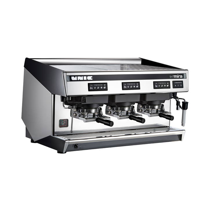 Coffee System<br>Traditional espresso coffee POD machine, 3 groups, 15.6 liter boiler with Steamair