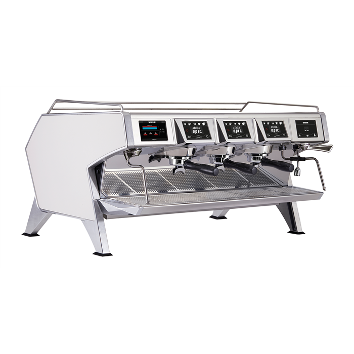 Coffee System<br>Multi-boilers espresso machine, white, 3 groups, 3x1.65l boilers for coffee, 4 dosing program
