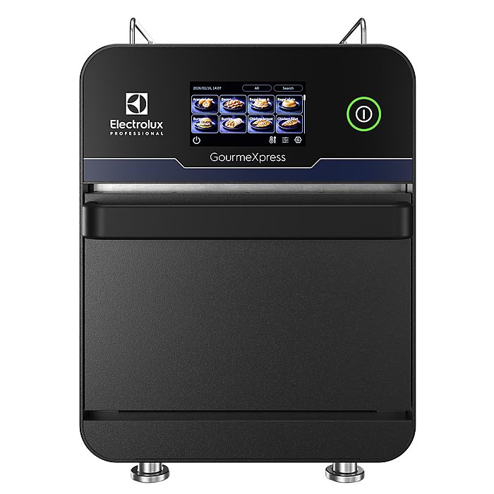 Cottura ad alta velocità<br>GourmeXpress Forno ad alta velocità, nero 230V-50Hz (spina Schuko)