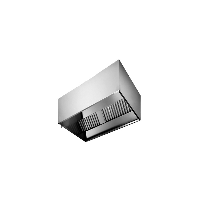 Ventilation Equipment<br>304 S/S Wall Hood+Filters 1200X1200mm