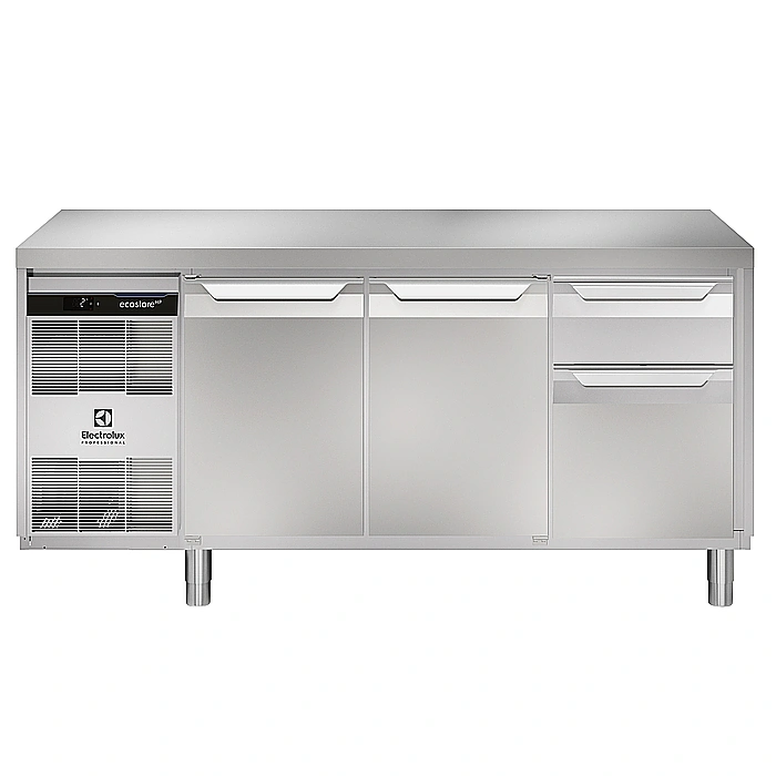 ecostore HP Premium<br>Tavolo refrigerato 440lt, 2 porte, 1/3 e 2/3 cassetti, -2+10°C
