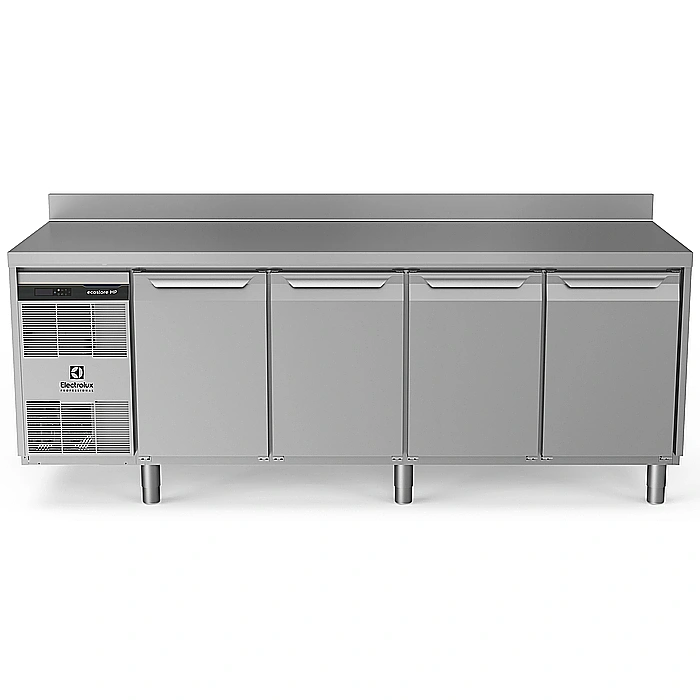 ecostore HP Premium<br>Tavolo refrigerato 590lt, 4 porte, con alzatina