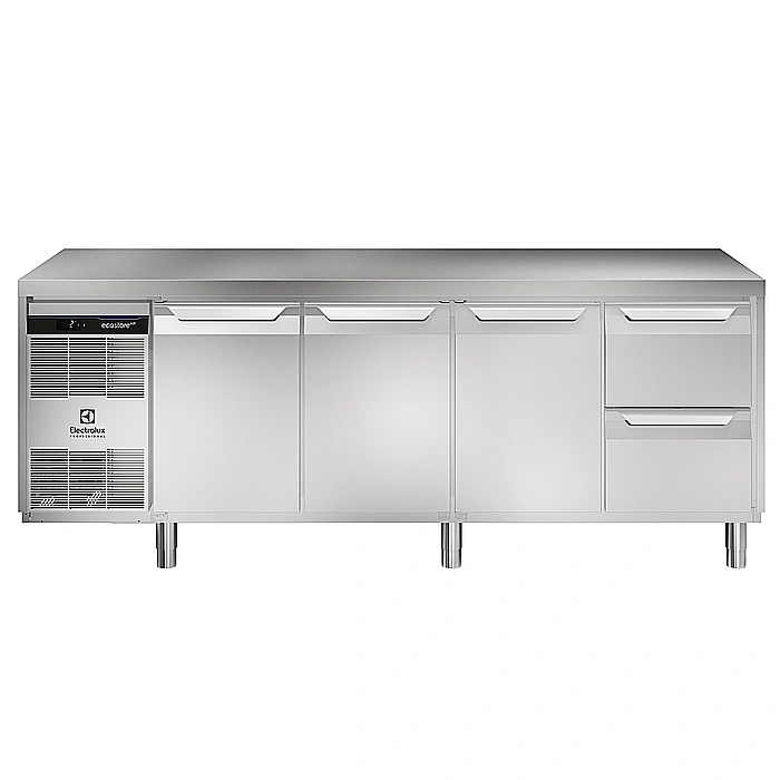 ecostore HP Premium<br>Tavolo refrigerato 590lt, 3 porte, 2 cassetti, -2+10°C