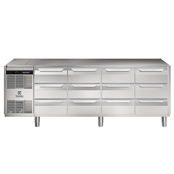 Digital kylbänk<br>Kylbänk, Ecostore HP 12x½ lådor. Endast ram. Utan topp