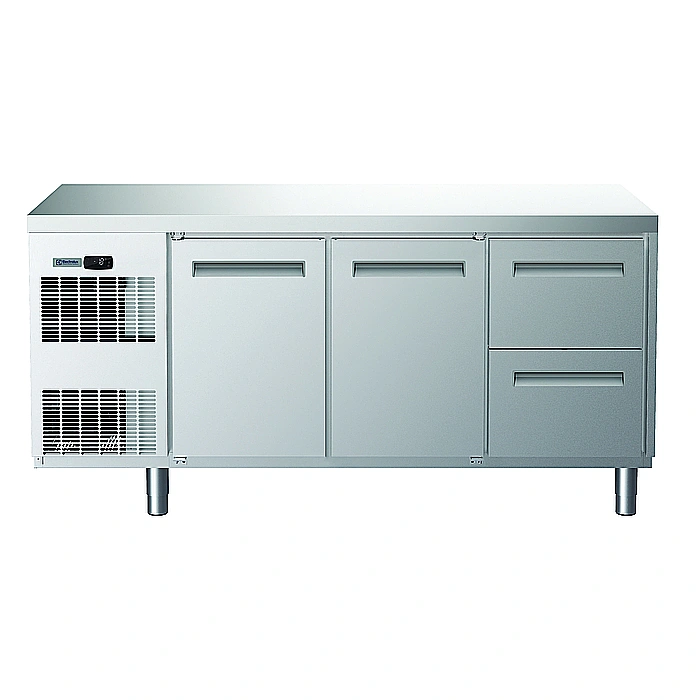 ecostore HP<br>Tavolo freezer 2 porte e 2 cassetti, -22-15°C, AISI 304, R290
