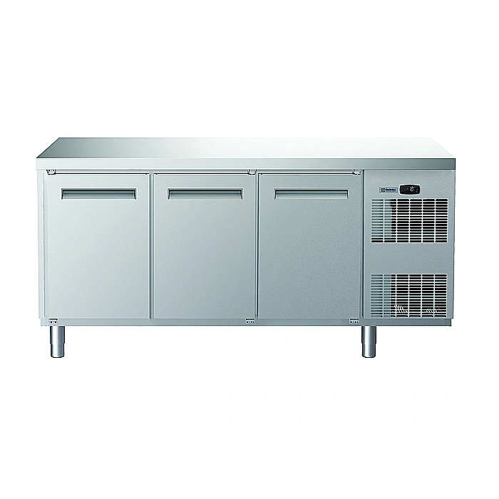 ecostore HP<br>Tavolo freezer 3 porte, -22-15°C, AISI 304, gruppo refrigerato a dx, R290