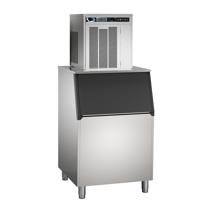 Produttori di ghiaccio<br>Produttore di ghiaccio granulare, 230 kg/24 h, modulare, raffreddamento ad aria, con contenitore da 230 kg