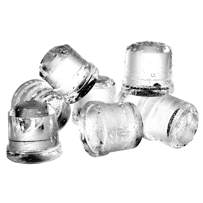 Produttori di ghiaccio<br>Produttore di ghiaccio a cubetti (22 grammi), 112 kg/24 h, raffreddamento ad aria, con contenitore da 60 kg