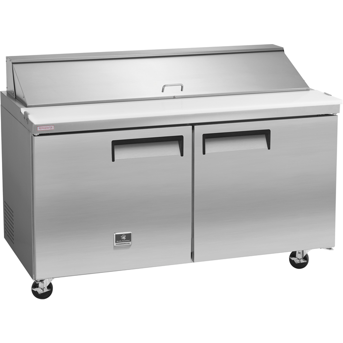 Refrigeration Equipment<br>Sandwich/Salad Preparation Table, 12cu.ft, 61''- Stainless Steel