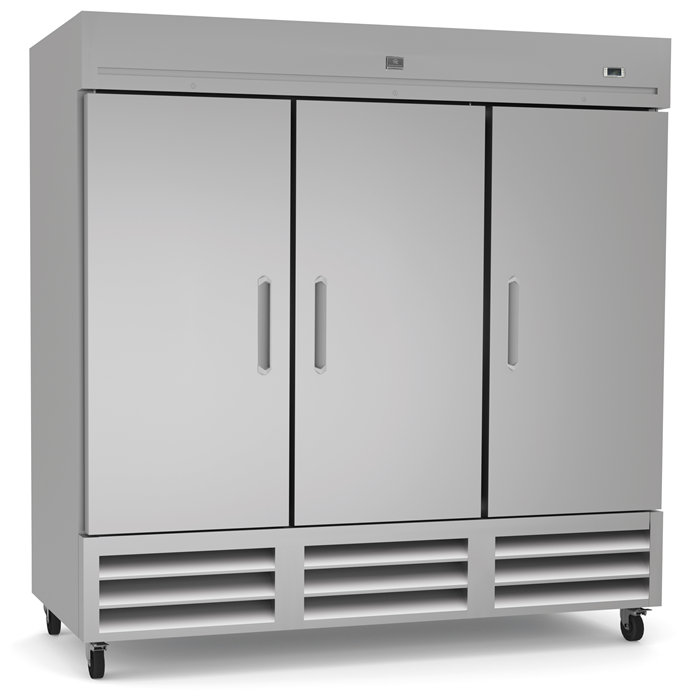 Refrigeration Equipment<br>Reach-In Refrigerator, 3 Door, 72 cu.ft - Stainless Steel (R290)