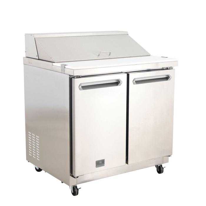 Refrigeration Equipment<br>2-Door Sandwich/Salad Prep Table 36