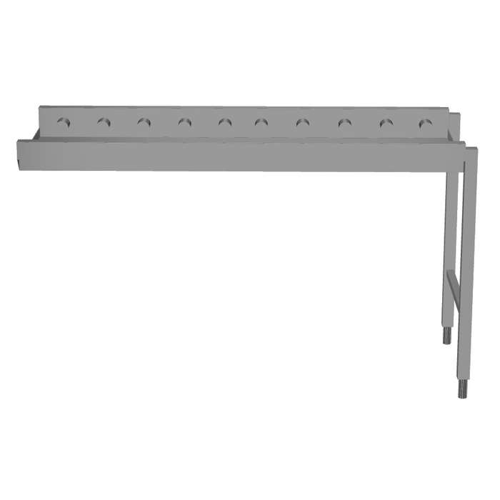 Handling System for Dishwasher<br>Short roller conveyors