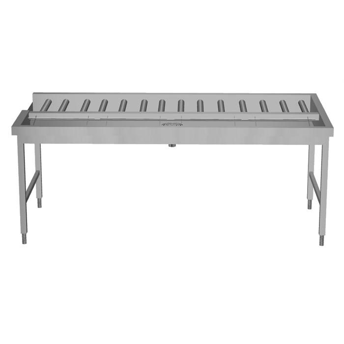 Handling System for Rack Type<br>Manual Sorting Table, 4 Baskets - Right to Left, 2130mm - Side Connection