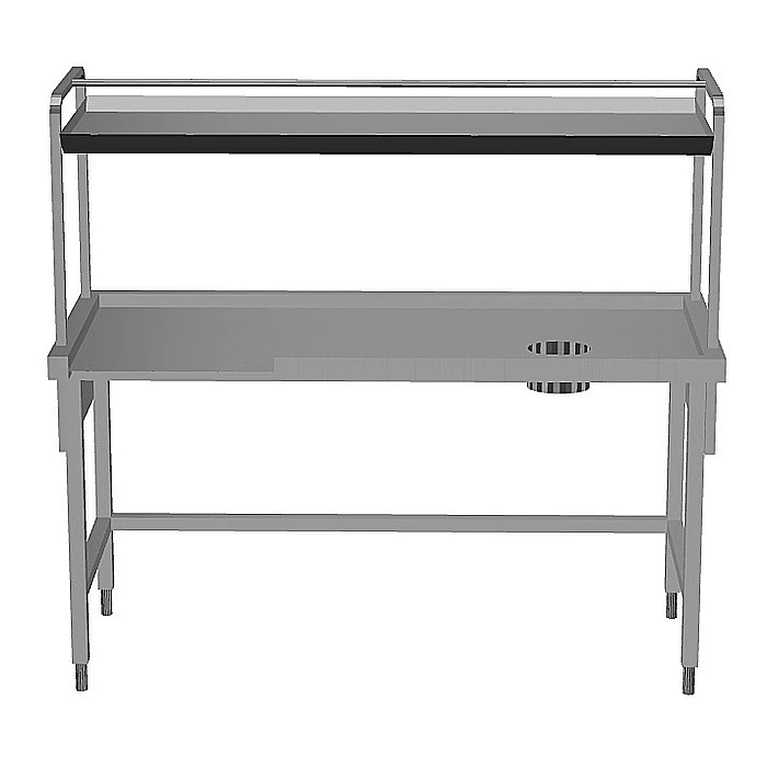 Movimentazione Stoviglie<br>Tavolo cernita, destra verso sinistra, 1700x800 mm