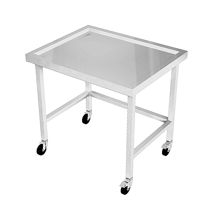 Movimentazione Stoviglie<br>Tavolo di cernita, carico destra vs sinistra, 1000x800 mm