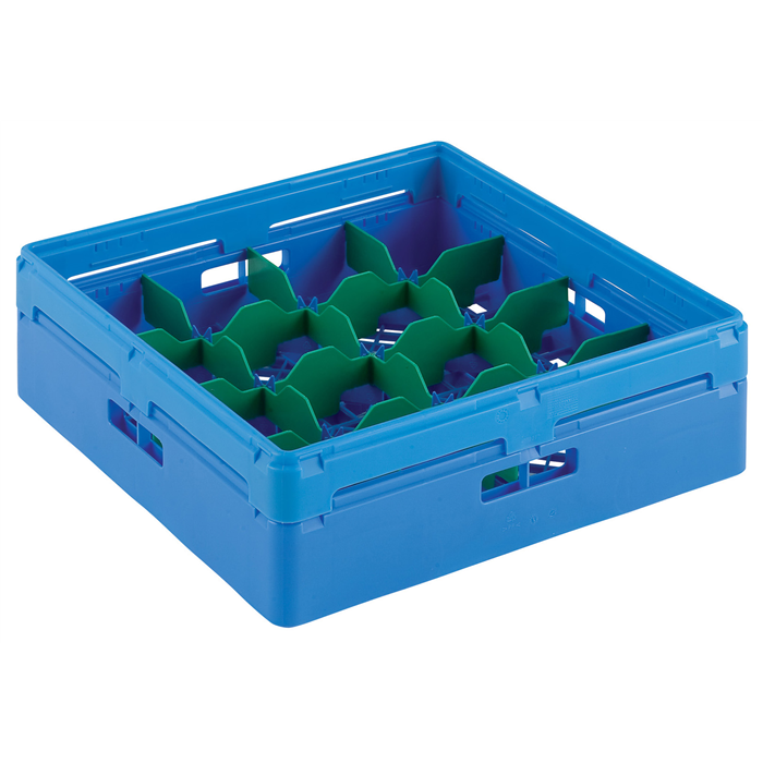 Laverie<br>16 verres diam. 100mm, h. max = 120mm