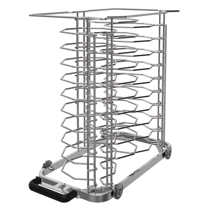 Cooking accessories<br>Mobile banqueting rack 10 GN 1/1 with wheels for Blast Chiller/Freezer