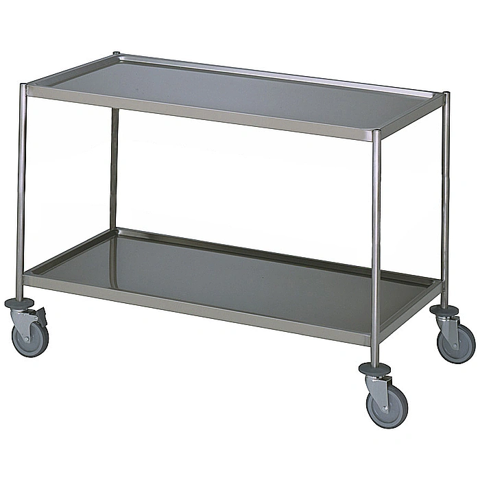 Serveringsvagnar<br>Bordvagn. 2 hyllplan 1200 mm