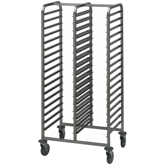 Carrelli di servizio<br>Carrello con guide per 34 GN 1/1