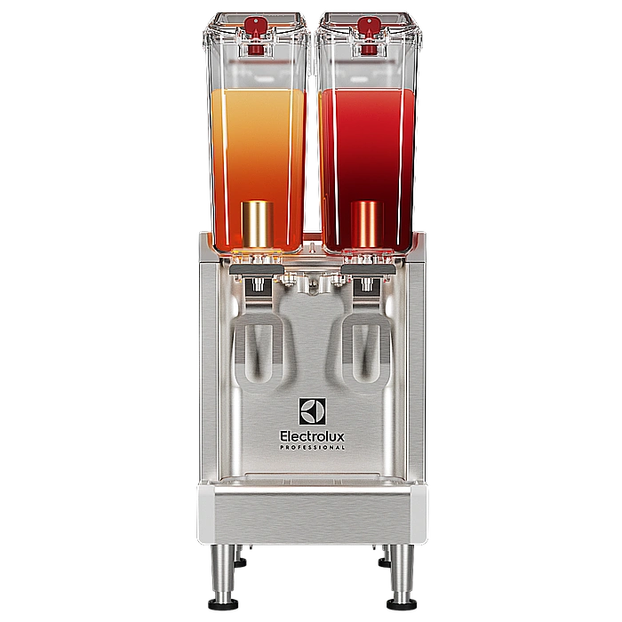 Bevande fredde<br>Dispenser bevande fredde 2x9 l, agitatore e chiusura coperchio