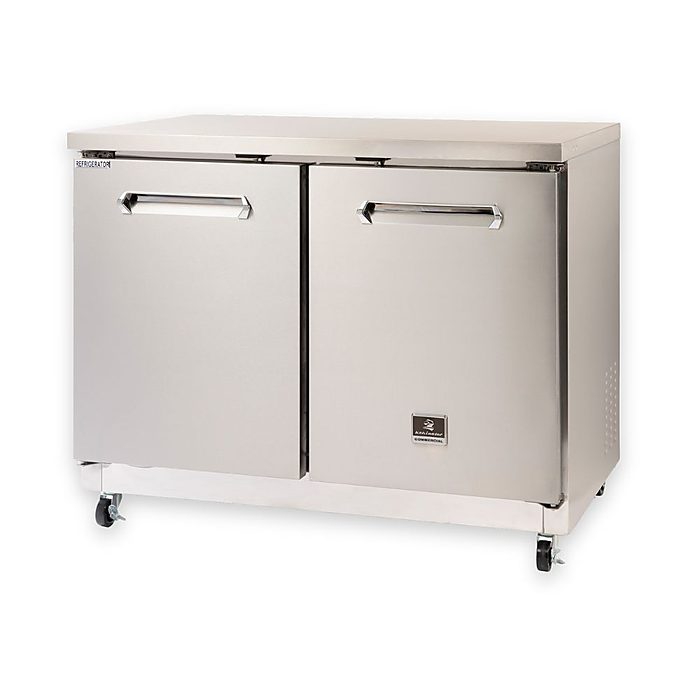 Refrigeration Equipment<br>2-Door Under Counter Refrigerator 36