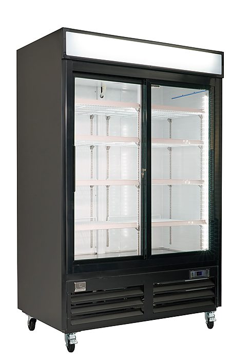 Refrigeration Equipment<br>2-Sliding Glass Door Full Height Merchandiser Refrigerator 54