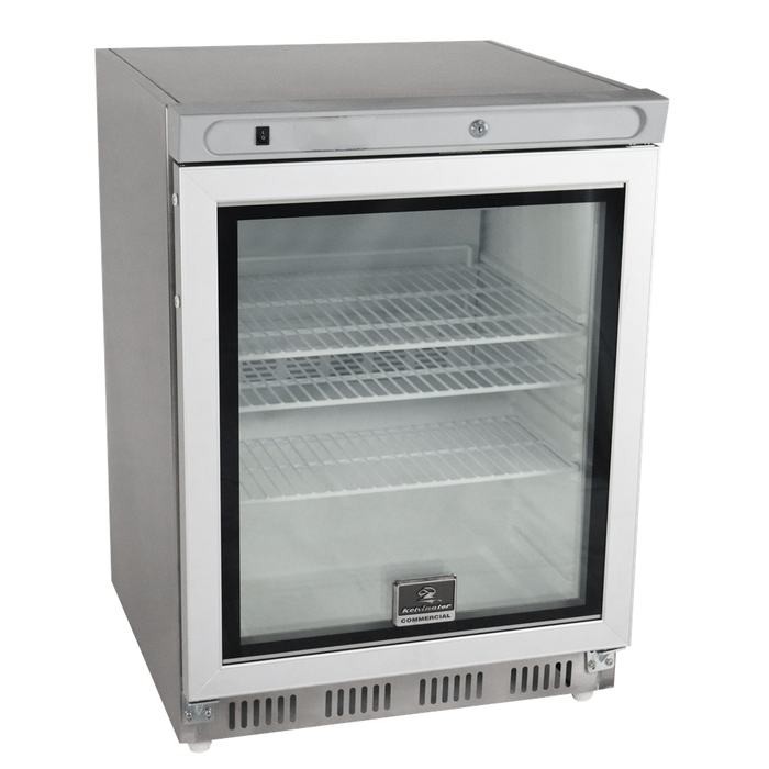 Refrigeration Equipment<br>1-Glass Door ADA Height Under Counter Refrigerator 24