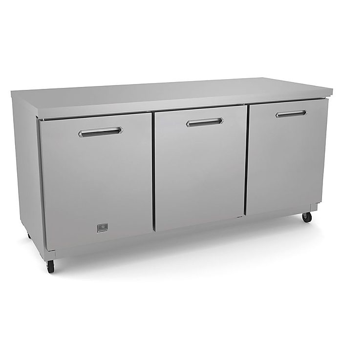 Refrigeration Equipment<br>3-Door Under Counter Refrigerator 72