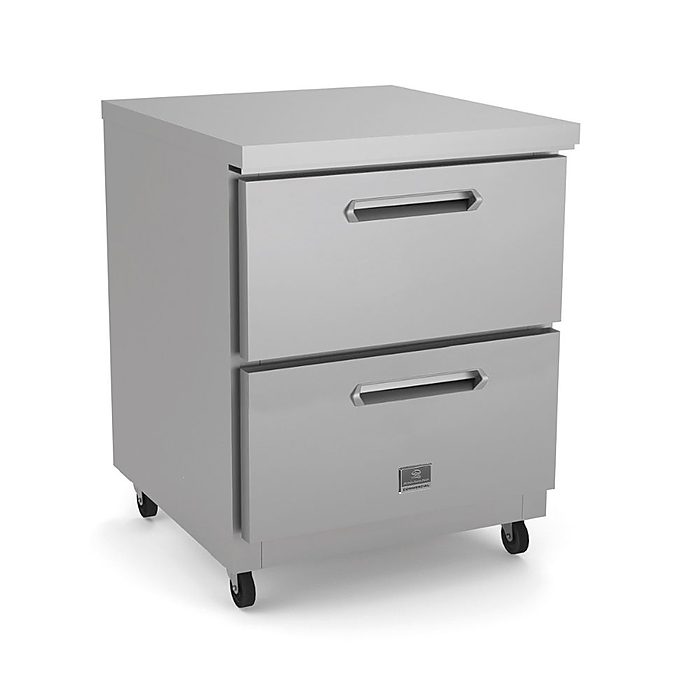 Refrigeration Equipment<br>2-Drawer Under Counter Refrigerator 27