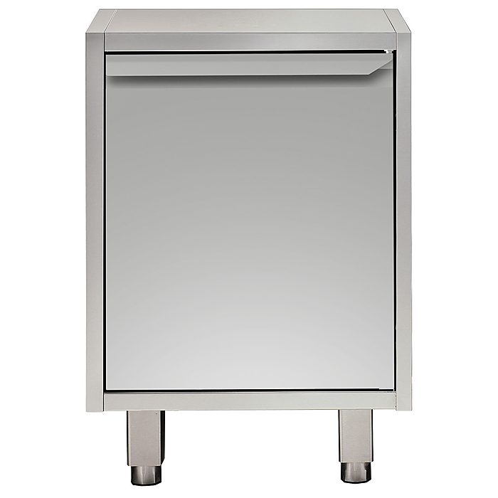 Preparazione StaticaModulo neutro da 600 mm con 1 portina battente