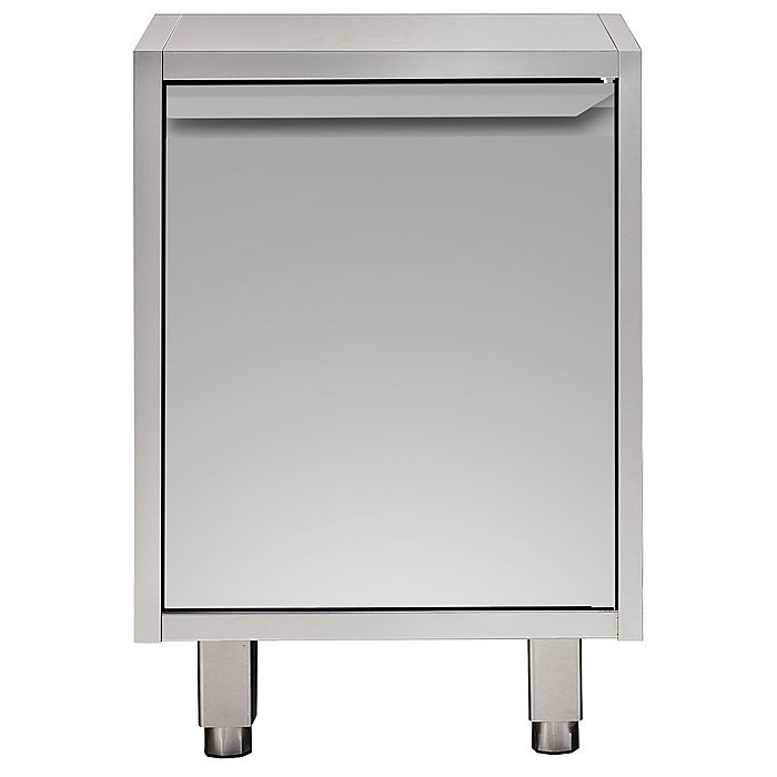 Preparazione StaticaModulo neutro passante da 600 mm con 1+1 portina battente