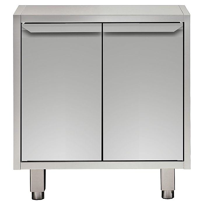 Preparazione StaticaModulo neutro passante da 800 mm con 2+2 portine battenti