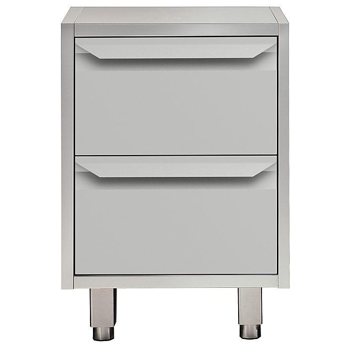 Preparazione StaticaModulo neutro da 600 mm con 2 cassetti