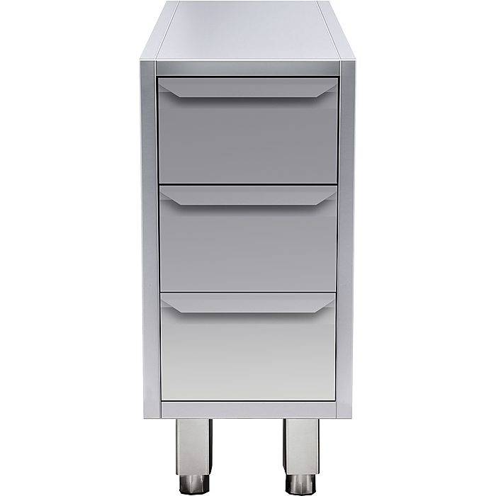 Preparazione StaticaModulo neutro da 400 mm con 3 cassetti