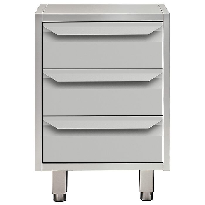 Preparazione StaticaModulo neutro da 600 mm con 3 cassetti