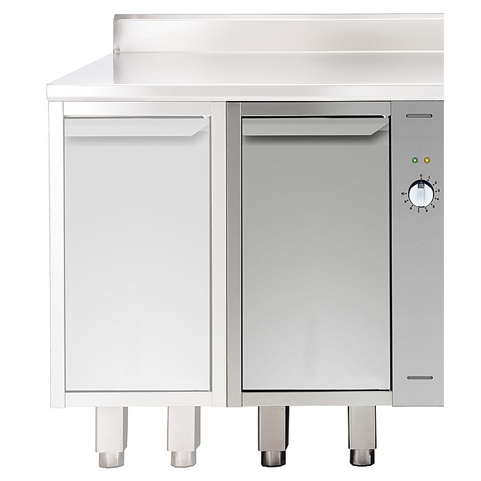 Preparazione StaticaArmadio caldo passante con 1+1 portina battente – 500 mm