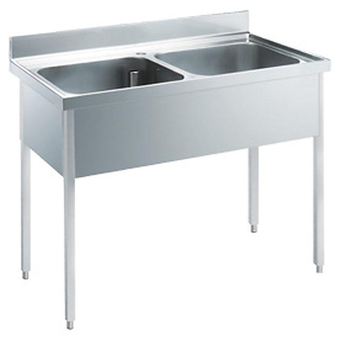 Preparazione Statica StandardLavatoio con 2 vasche, da 1200 mm