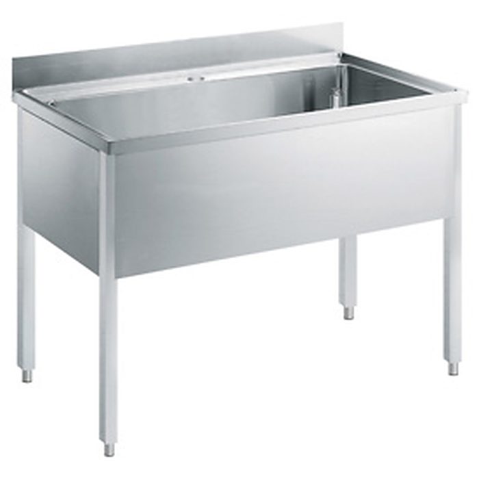 Preparazione Statica StandardLavatoio per pentole con 1 vasca, da 1400 mm
